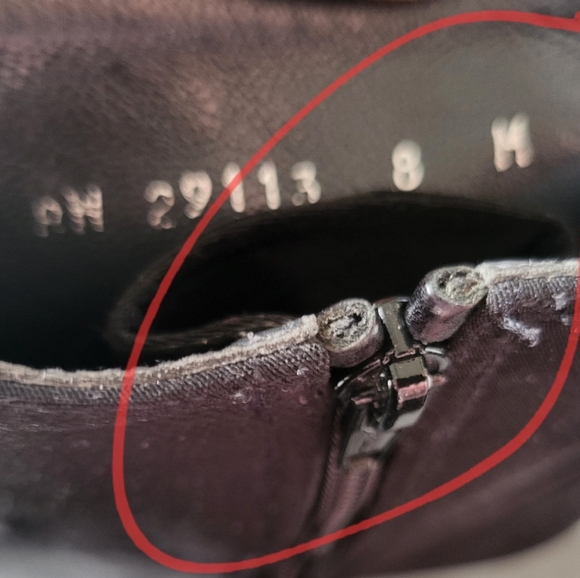 Stuart Weitzman Kitten Juniper Short Black Gortex Knit Ankle Boot Shoe Women 8 - Picture 9 of 14